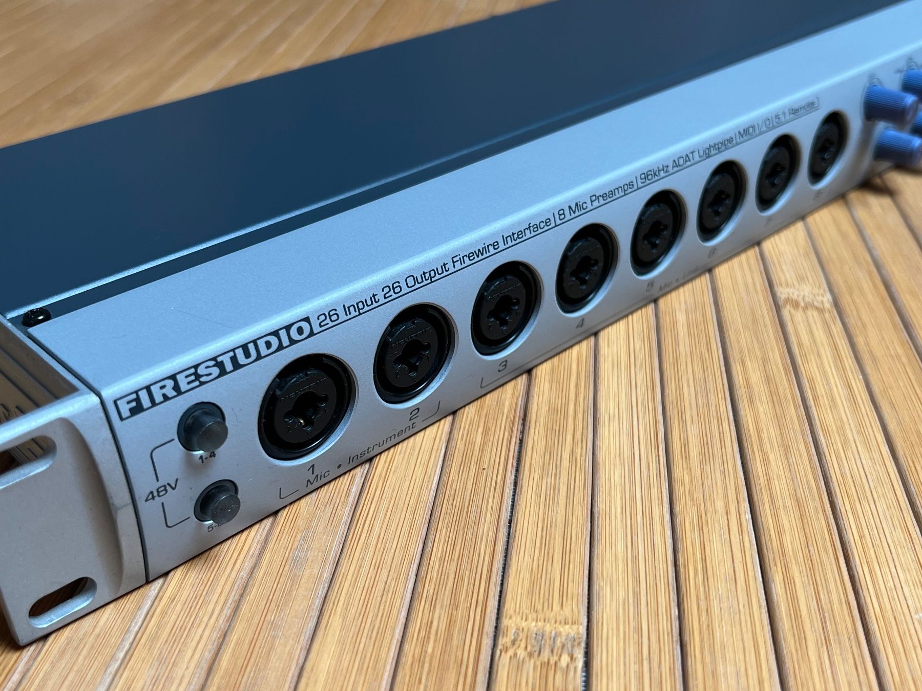 PreSonus Attrezzatura per studi di registrazione: PRESONUS FIRESTUDIO 26x26 24-BIT 96KHZ  RECORDING INTERFACE – Usato da Sion venduto da Hobby-mania 1