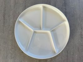 Raclette-Teller - Porzellan - Schönwald Bayern - Ø 23.5 cm