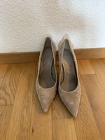 Nude Pumps Massimo Dutti Wildleder 41