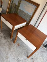 Zwei Nachttische mit Schublade von Hans Eichenberger