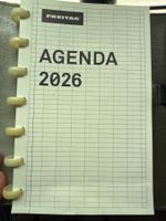 FREITAG F26/I  Inlay für Agenda 2026 NEU unbenutzt