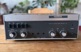 Revox Amplifier A78 Vintage Stereo Silver Wood Case