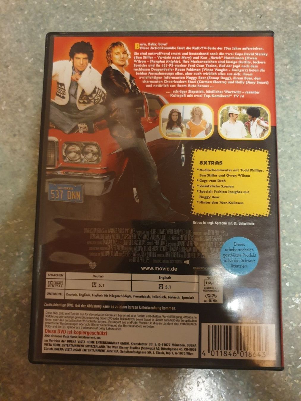 Tutti i DVDs: Starsky & Hutch – Usato da Rothenthurm venduto da Lord-Ren 1