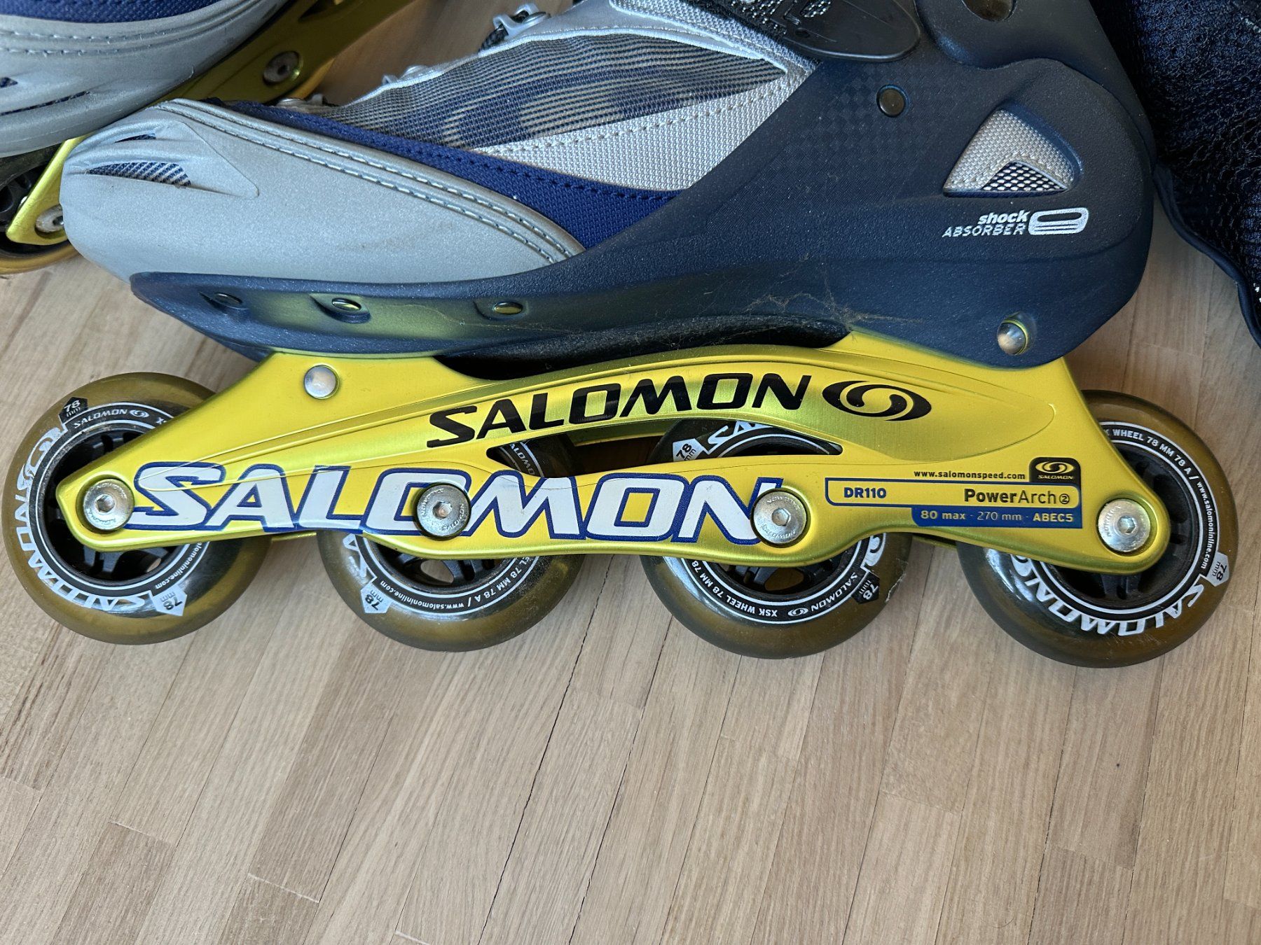 Salomon Pattini in linea & Pattini a rotelle: Inlineskates Salomon – Usato da Bolligen venduto da Rolf.Gerber10 1