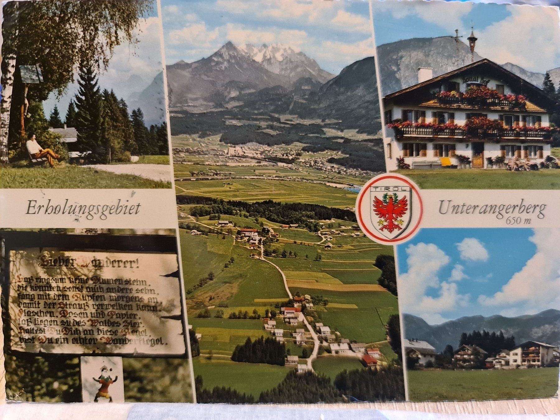 Cartoline postali: Ansichtskarte Unterangerberg österreich – Usato da Dintikon venduto da Vexi