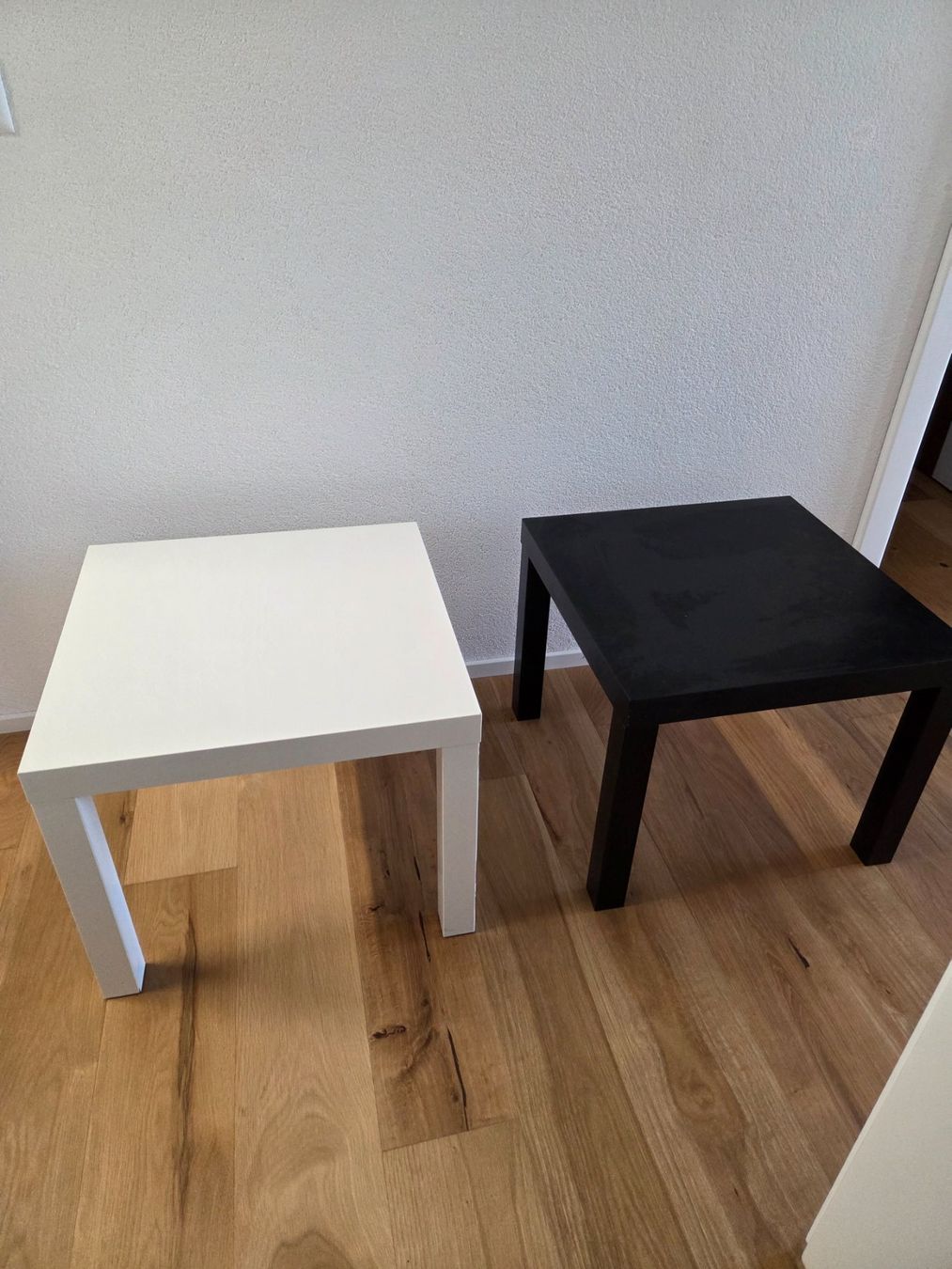 Tavoli: Ikea Lacktisch weiss 55x55 – Usato da Schwaderloch venduto da hut_l2wx