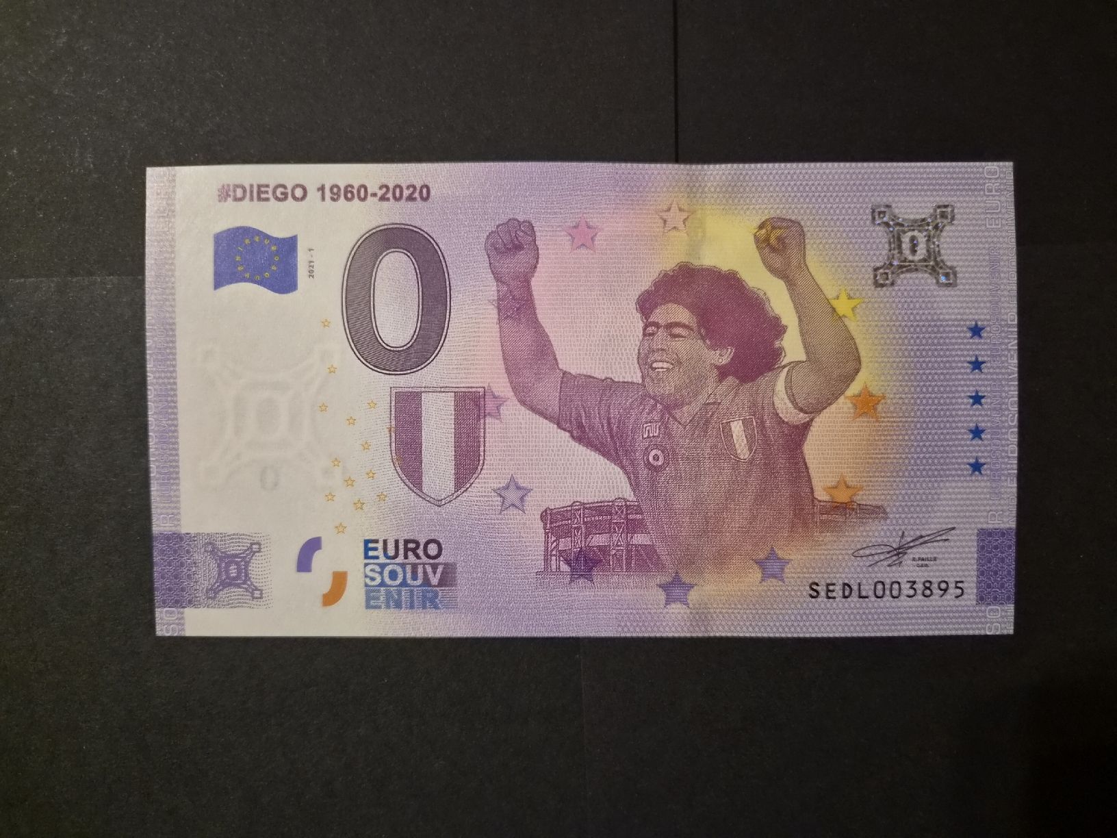 Banconote: 0 euro Diego Maradona UNC – Nuovo (secondo la descrizione) da Versoix venduto da rucio
