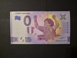 0 euro Diego Maradona UNC