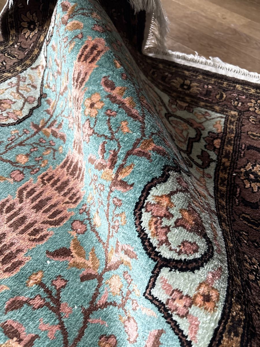 Tappeti: Lebensbaum handgeknüpfter Seidenteppich – Usato da Bennau venduto da Mayer_Carpets 8