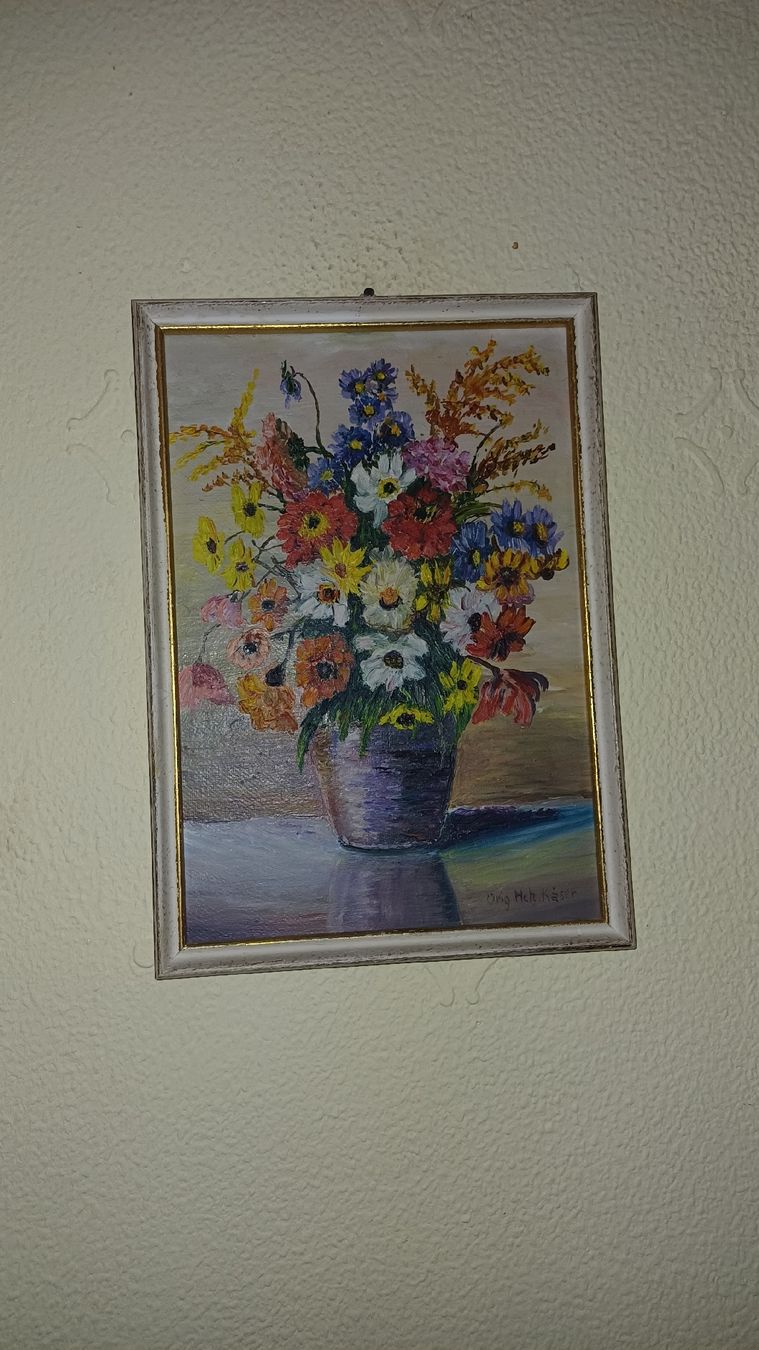 Dipinti: Schönes Blumenbild Handgemalt  – Usato da Flawil venduto da Pinkmalibu 3