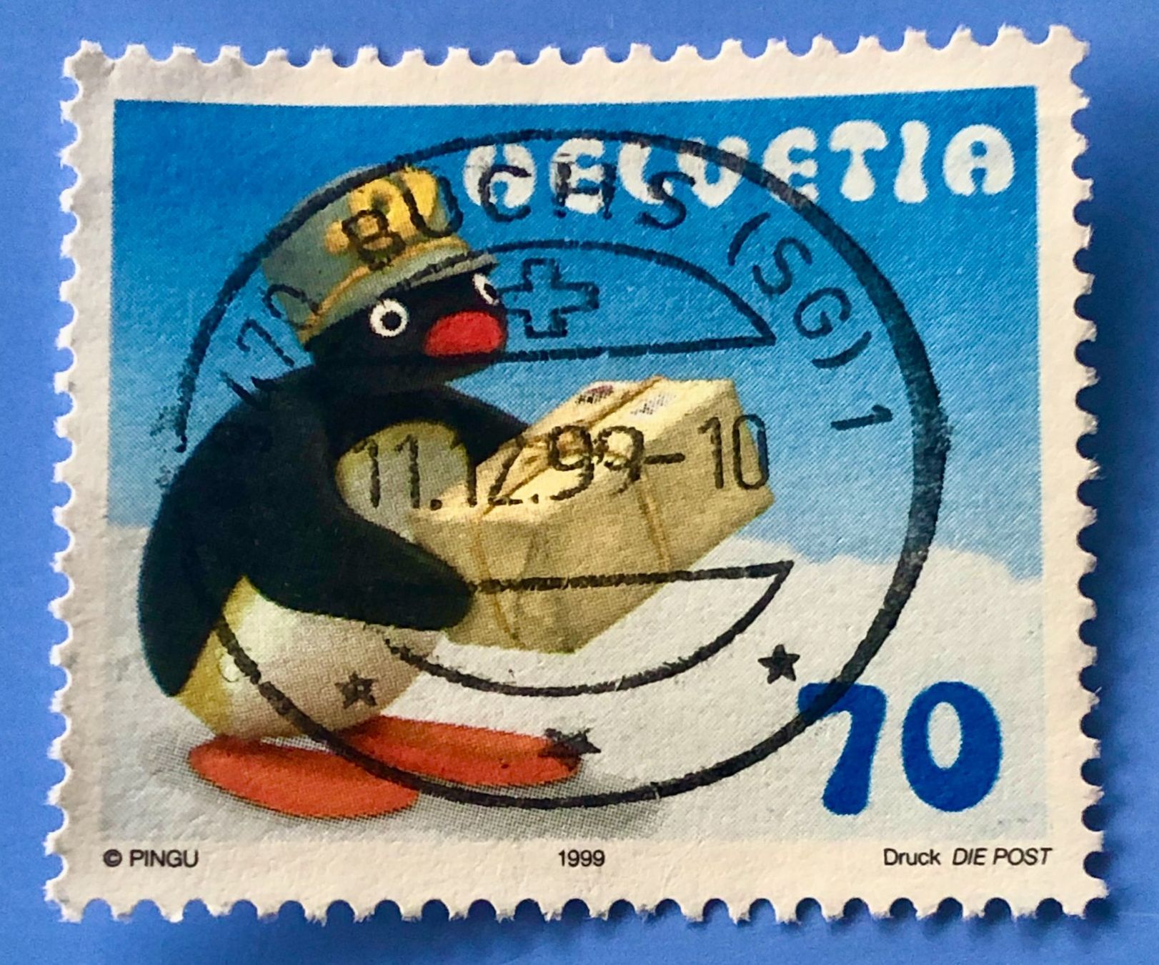 Tutti i francobolli: Nr.987 mit gestempelt Buchs(SG) 1999   – Usato da Aarau venduto da Billa007