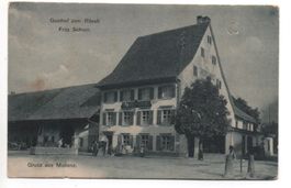 Gruss aus MUTTENZ Gasthof zum Rössli