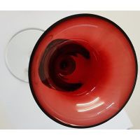 Kerzenständer Glas mit Stiel