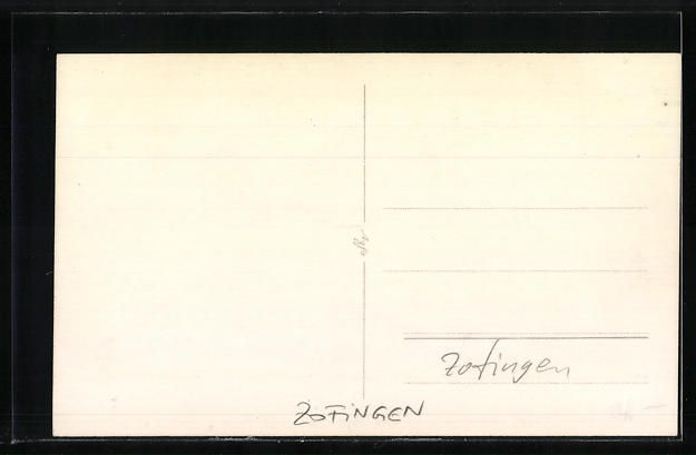 Cartoline postali: Zofingen, Strassenpartie mit Steinlöwen – Usato da Berlin venduto da bartko-reher 1