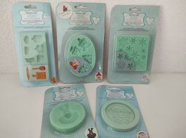 Silikonform/ Fondant/ Backen Set Nr.32