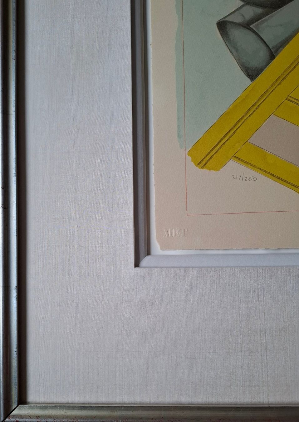 Grafica & Litografie: Richard Linder "Rosenkavalier" Litho 217/250 – Usato da Aarburg venduto da Rosen_Rot 4