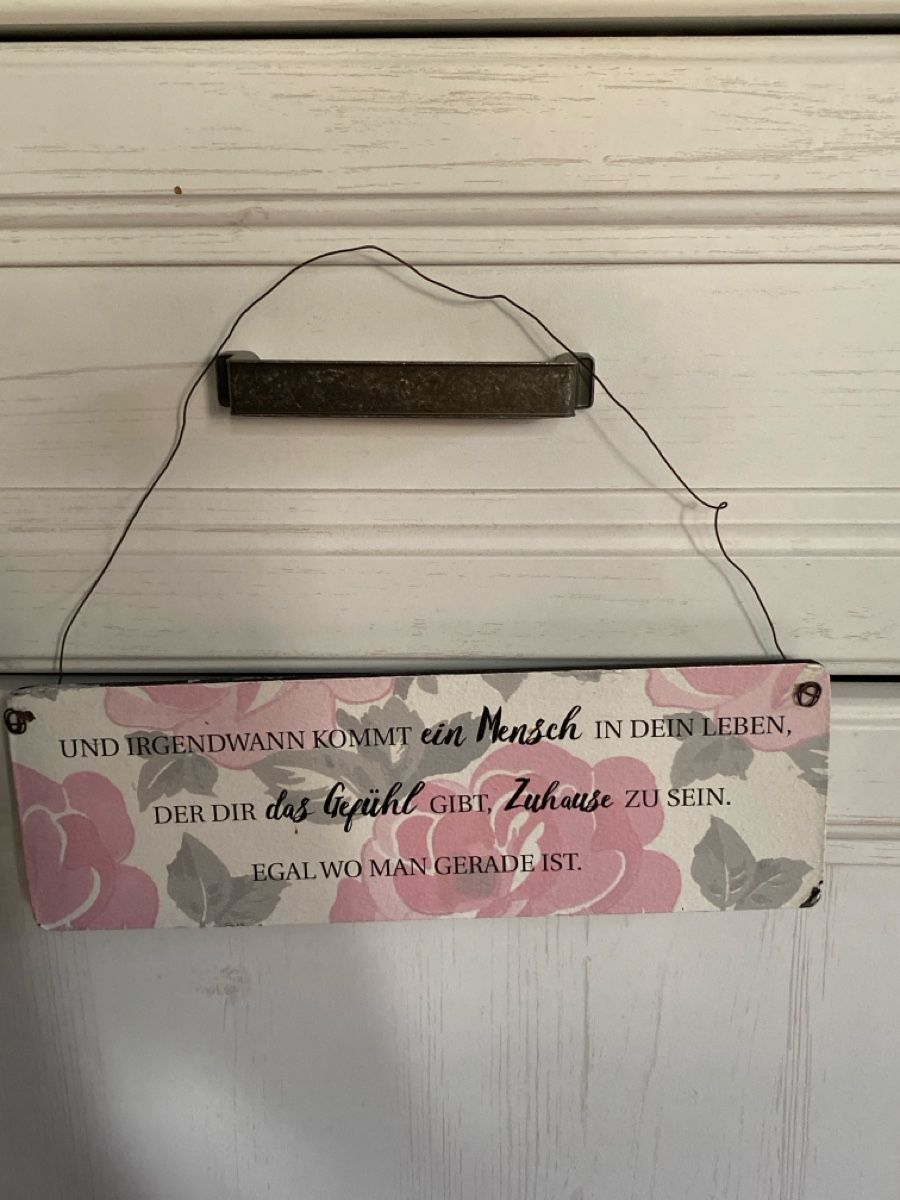 Alle Dekorationen: Dekoschild – Neu (gemäss Beschreibung) aus Murgenthal von anmedlung