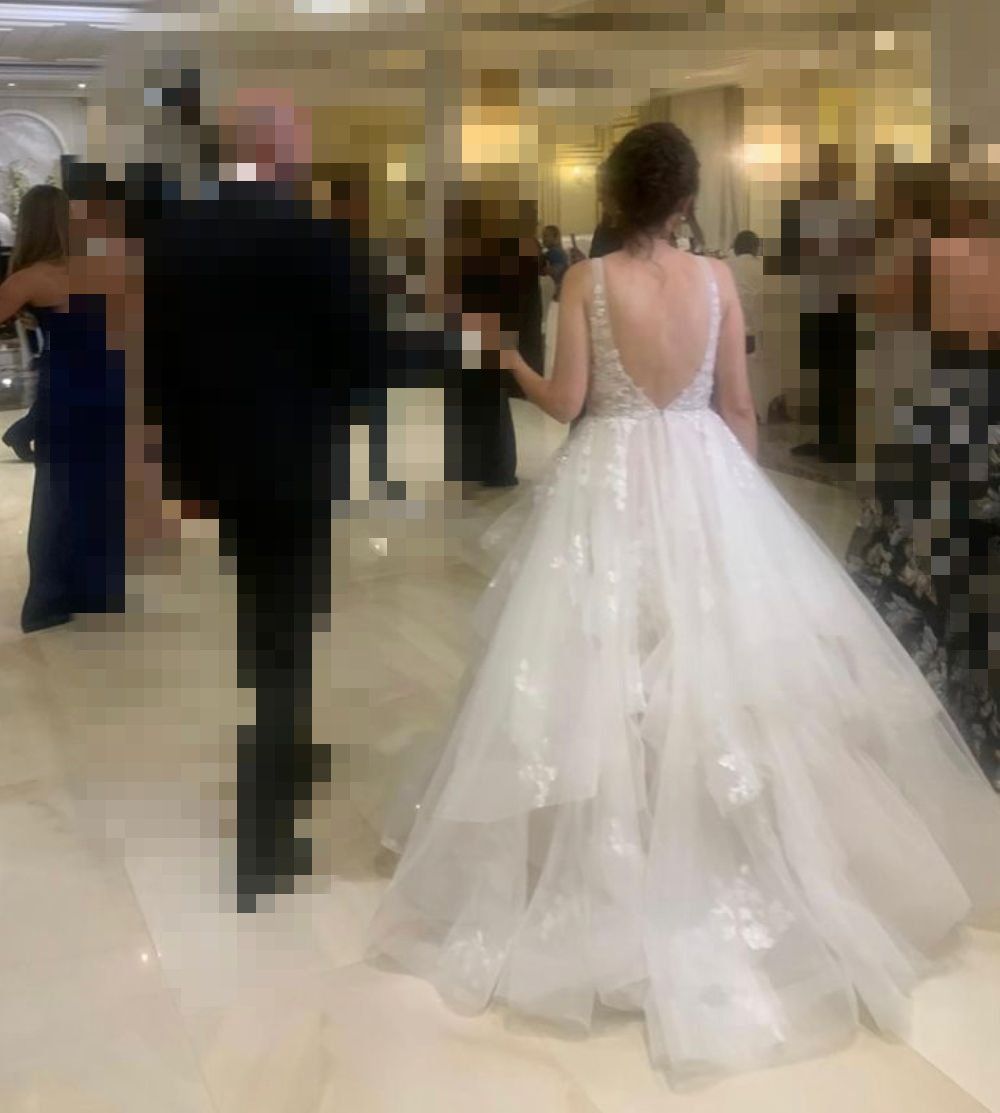 Vestiti: Hochzeitskleid Weiss Grösse 38 -  Wunderschön & einzigartig – Nuovo (secondo la descrizione) da Zürich venduto da caliente11 5