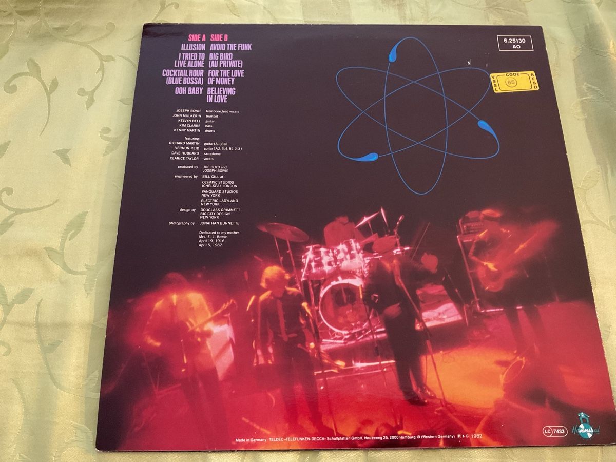 Dischi in vinile: Defunkt - Thermonuclear Sweat (LP, DMM)1982 – Usato da Steinach venduto da Quarkie 1