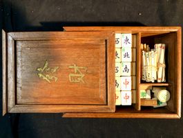 China Mahjong Strategie-Spiel antik vollständig