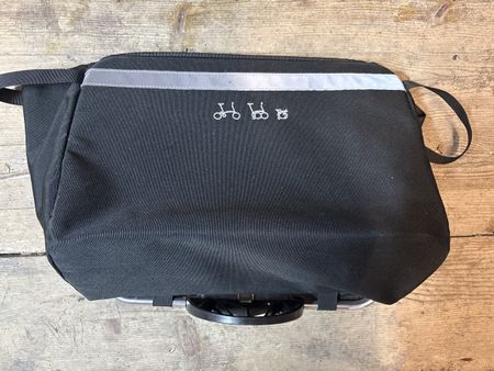 Brompton Fahrradtasche schwarz für Lenker wie neu