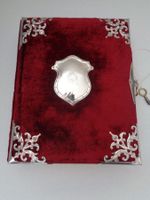 Antikes Fotoalbum mit Spieldose ca. 1900