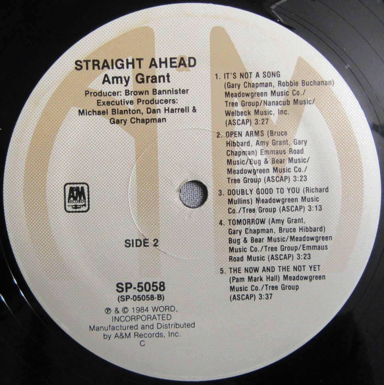 Schallplatten: Amy Grant - Straight Ahead - LP ab CHF 4.00 – Gebraucht aus Auenstein von Padabimbim 4