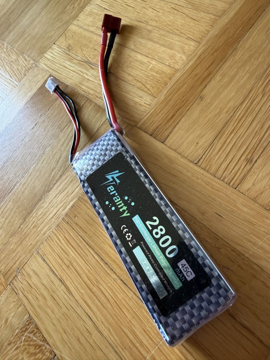 Batterie, Caricabatterie & Alimentatori: Teranty Lipo 2S 2800mAH – Usato da Winterthur venduto da liquid_cooling