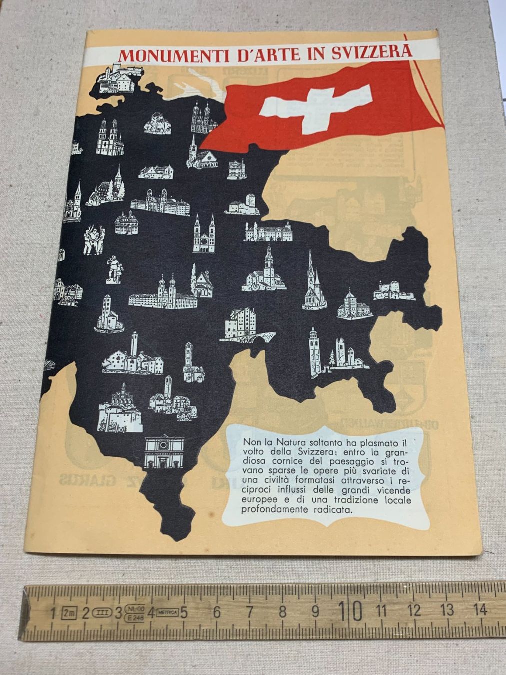 Ansichtskarten: Svizzera - opuscolo pubblicitario – Gebraucht aus Sorengo von 74in