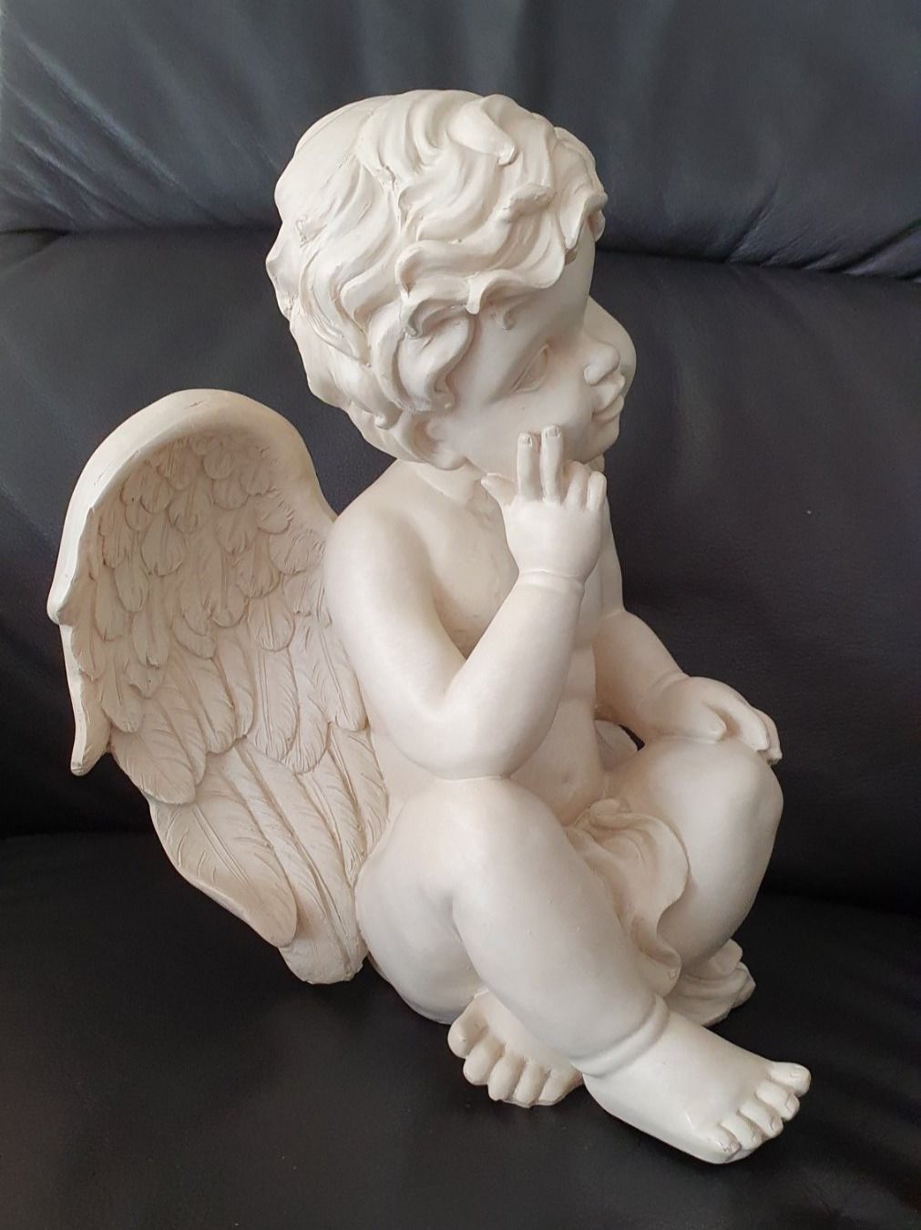 Statuette: Sitzender Engel – Usato da Winterthur venduto da Ywan1 2
