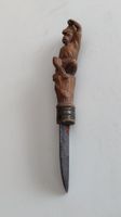 Antikes Messer mit Schnitzerei (2WA4)
