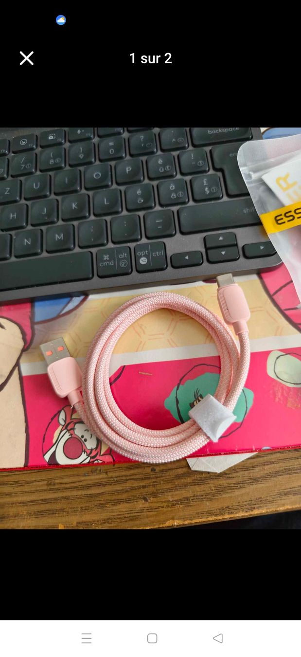 Kabel: Câble usb à type-c – Neu und originalverpackt aus noréaz von mepla76