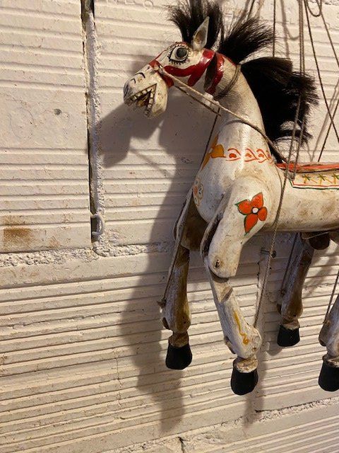 Giocattoli: MARIONETTE   SPIELZEUG PFERD – Usato da Chur venduto da silbermon 1