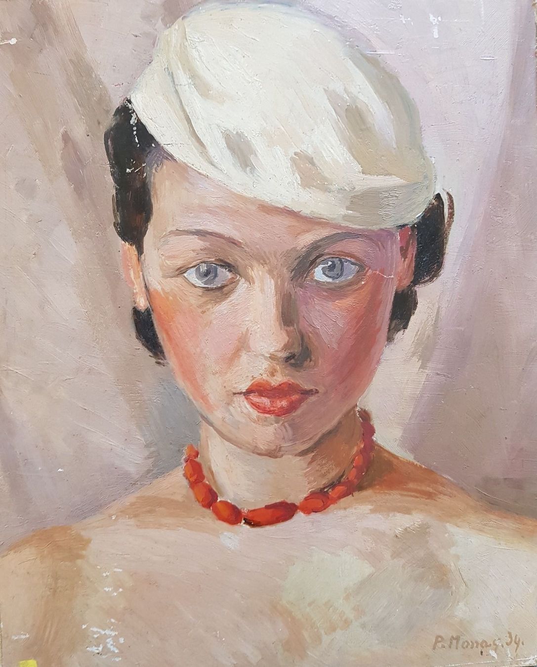 Dipinti: Pierre MONAY (1896-1974) double face – Usato da Lausanne venduto da leneko 3