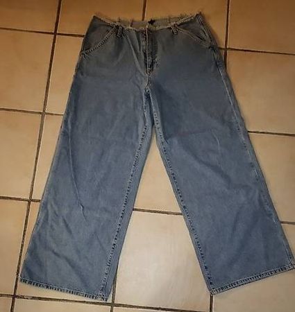Jeans, 42, Länge 34, gebaucht, weit und weich" 