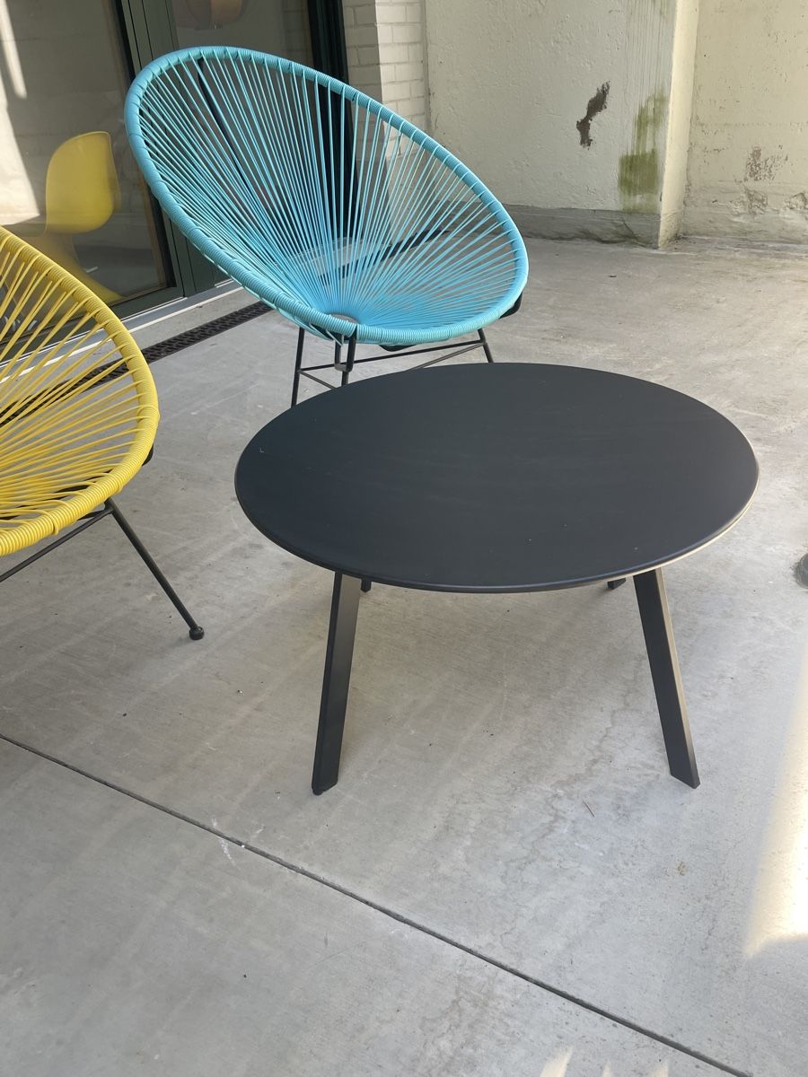 Chaises: Acapulco, set 2 chairs + low table – D'occasion à Basel par vic_vy5t 2