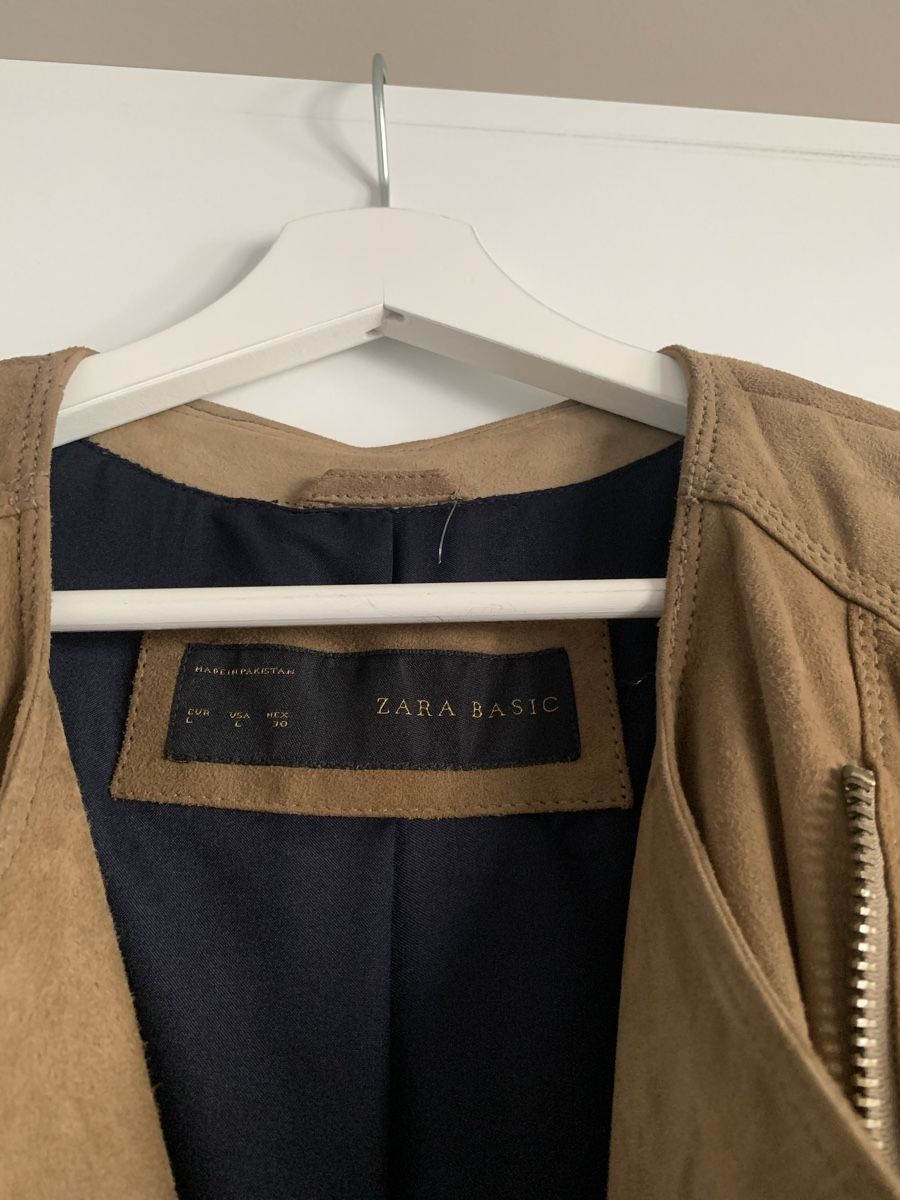 Giacche: Zara echtleder beige jacke – Usato da Zürich venduto da Nikuska32 1