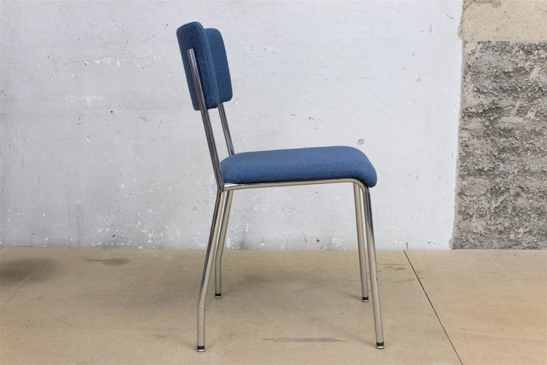 Horgen Glarus Stühle: Horgenglarus Stuhl Forum II blauer Stoff – Gebraucht aus Zürich von ZuercherBrockenhaus 3
