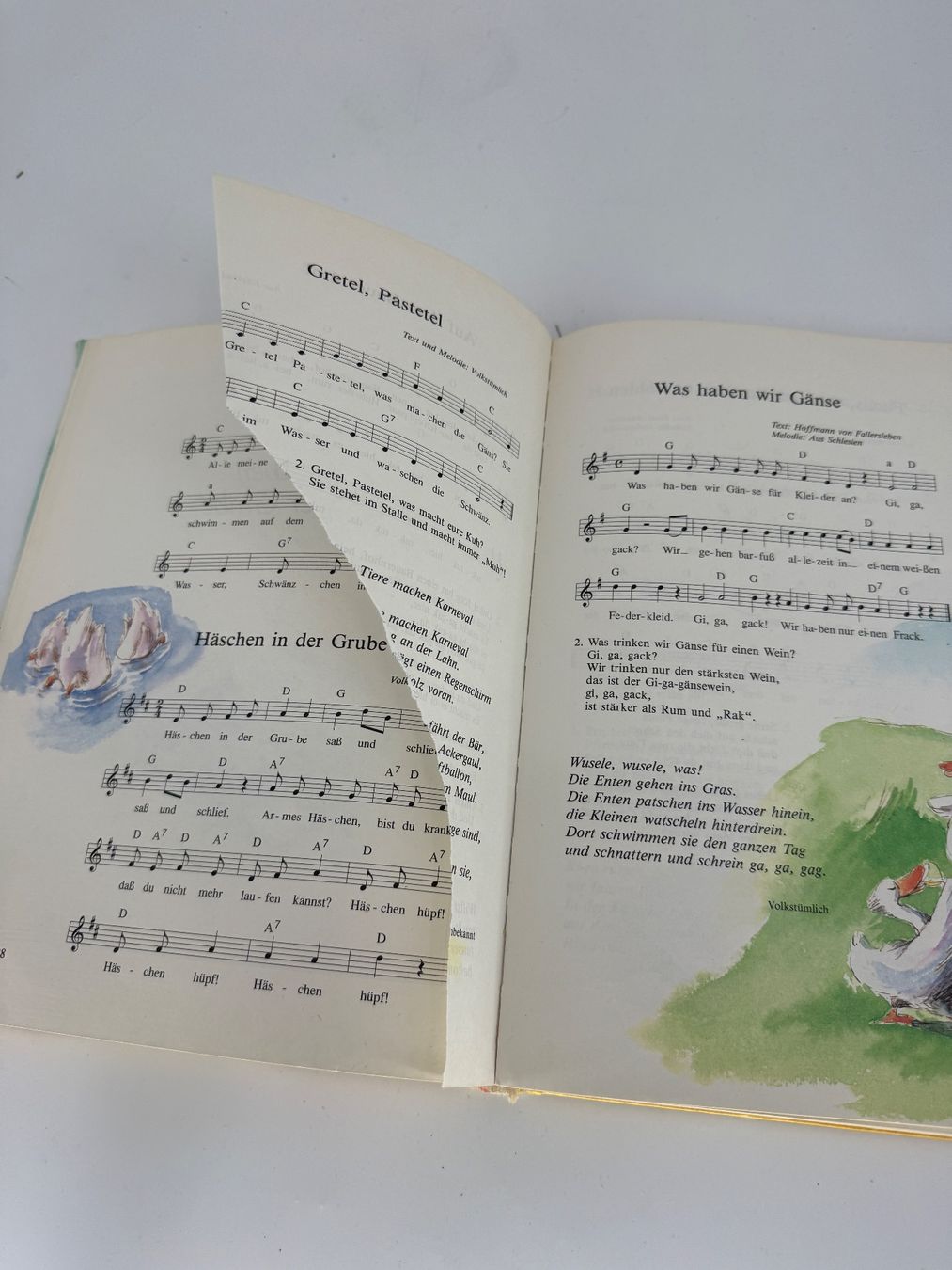 Libri: Kinderbuch mit Kinderlieder und Kinderreime – Usato da Auenstein venduto da moin. 3
