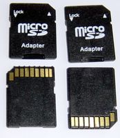 Adapter von microSD auf Standard SD