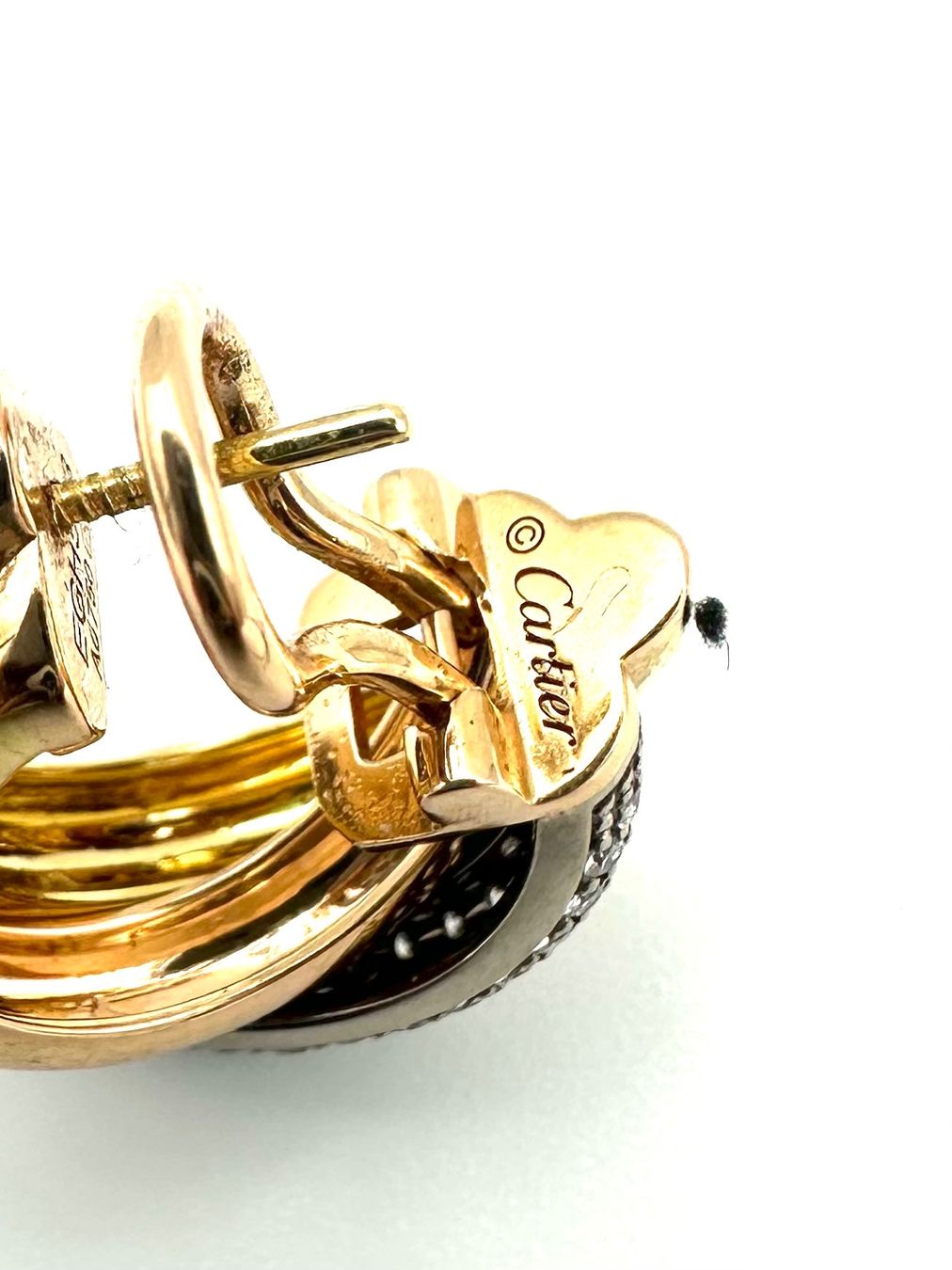 Cartier Ohrringe & -stecker: CARTIER. Collection "Trinity", boucles d'oreilles diamants – Gebraucht aus Renens VD von Diademe.sarl 7