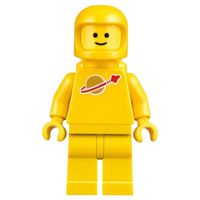 Lego Classic Space Astronaut Minifigur Gelb tlm109 Neu