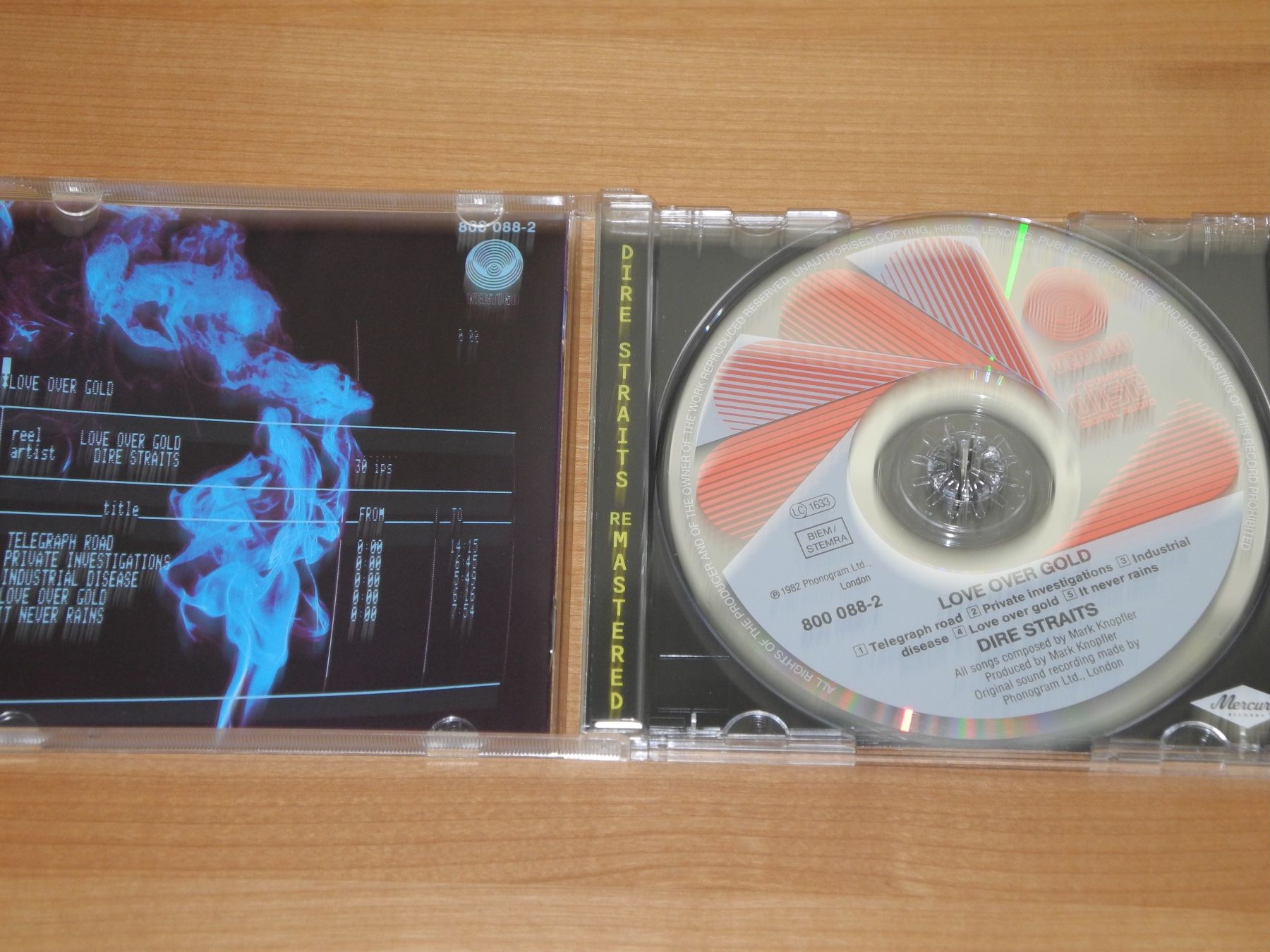 CD: DIRE STRAITS: LOVE OVER GOLD - VERTIGO – Nuovo (secondo la descrizione) da Fahrwangen venduto da Swirl2 1