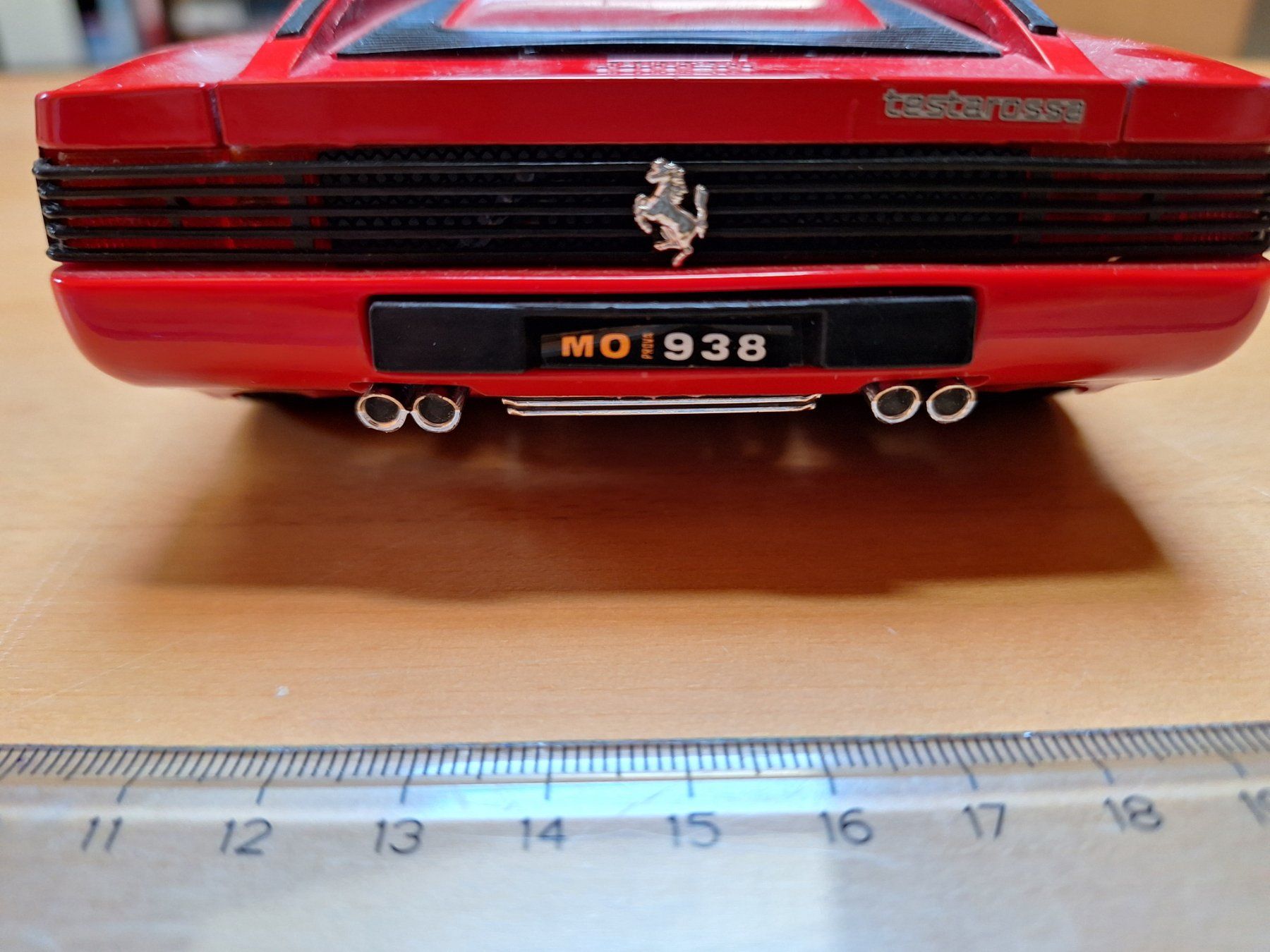 Ferrari Modellini d'auto: Modellauto Testarossa 1984 Massstab 1/18 – Difettoso da Genolier venduto da Antoine30 4