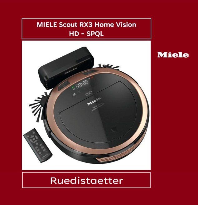 Miele Aspirapolveri & Accessori: MIELE  Scout RX3 Home Vision HD - SPQL – Nuovo (secondo la descrizione) da rudolfstetten venduto da Ruedistaetter