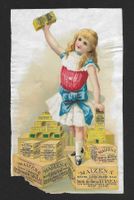 MAIZENA New York : Fillette Statue de la Liberté (1898)