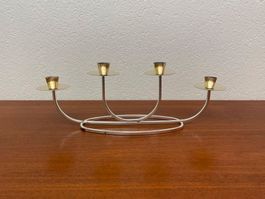 Filigraner vintage Kerzenständer versilbert 4er Kerzenhalter