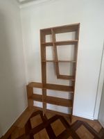 Vintage Designer-Regal aus Massivholz