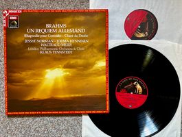Brahms Un Requiem Allemand 2 LP 🛀 Jessye Norman Tennstedt