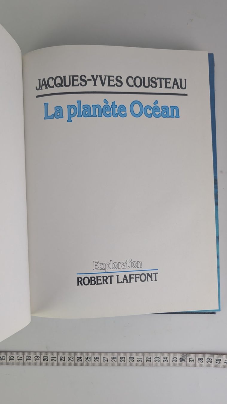 Libri: Cousteau - La planète Océan – Usato da Zürich venduto da axolottchen 3